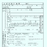 　キャッシュレス納付用のＱＲコードを印刷した青切符のイメージ（警察庁提供）