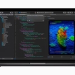 　アップルが発売するノートパソコンの上位機種「マックブックプロ」の１４インチの新型（同社提供）