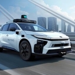 　自動運転タクシーに使用されるトヨタ自動車のＥＶ「ｂＺ４Ｘ」（同社提供）
