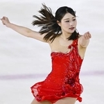 　女子ＳＰ　演技する河辺愛菜＝ＡＬＳＯＫぐんまアイスアリーナ