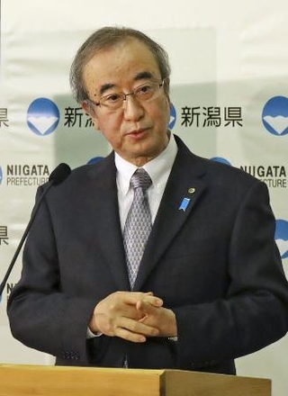 　新潟県の花角英世知事＝６月