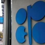 　石油輸出国機構（ＯＰＥＣ）のロゴ＝ウィーン（ロイター＝共同）