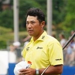 　最終ラウンド、ホールアウトする松山英樹。通算１０アンダーで１９位＝セッジフィールドＣＣ（共同）