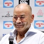 　記者会見するエディー・ジョーンズＨＣ＝７日、東京都内
