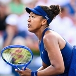 　テニスのナショナルバンク・オープンの女子シングルス決勝でプレーする大坂なおみ＝モントリオール（ゲッティ＝共同）