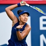 　テニスのナショナルバンク・オープンの女子シングルス決勝でプレーする大坂なおみ＝モントリオール（ゲッティ＝共同）