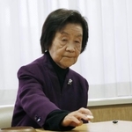 　２０１９年３月、第３８期女流本因坊戦の本戦初戦を迎えた杉内寿子八段。自身の本戦最年長出場記録を更新した＝東京都千代田区の日本棋院