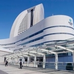 　ＴＩＣＡＤの会場となるパシフィコ横浜＝１９日午後、横浜市西区