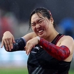 　陸上のダイヤモンドリーグ女子やり投げで、最下位の１０位に終わった北口榛花＝２０日、ローザンヌ（ロイター＝共同）