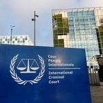 　国際刑事裁判所（ＩＣＣ）の外観＝３月、オランダ・ハーグ（ロイター＝共同）