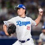 　ヤクルト戦に先発した中日・大野＝バンテリンドーム