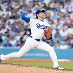 　レッズ戦に先発登板したドジャース・大谷＝ロサンゼルス（共同）