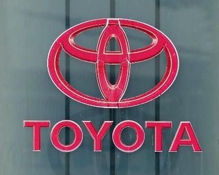 トヨタ自動車のロゴ＝愛知県豊田市