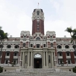 　台湾総統府＝２４年１月、台北