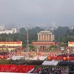 　ベトナム独立８０年を記念する軍事パレード＝２日、ハノイ（ＶＮＡ＝共同）