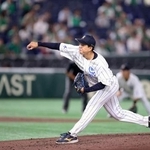 　ＪＲ東日本戦に登板したＮＴＴ西日本・遠藤＝東京ドーム