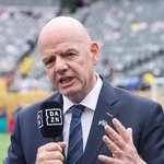 　ＦＩＦＡのインファンティノ会長＝７月（ゲッティ＝共同）