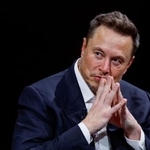 　米テスラのイーロン・マスクＣＥＯ＝２０２３年６月、パリ（ロイター＝共同）