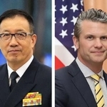 　中国の董軍国防相、ヘグセス米国防長官