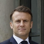 　フランスのマクロン大統領（ゲッティ＝共同）