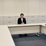 　協議に臨む自民、公明、立憲民主３党の政調会長＝３０日午前、国会
