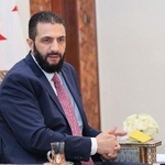 　シリアのシャラア暫定大統領＝７月、ダマスカス（国営シリア・アラブ通信提供、ＡＰ＝共同）