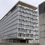 　世界保健機関（ＷＨＯ）の本部＝５月