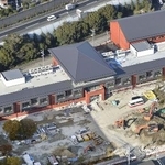 　学校法人森友学園が小学校用地として一時取得していた国有地＝２０１７年２月、大阪府豊中市