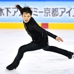 　男子フリー　演技する友野一希＝木下アカデミー京都アイスアリーナ