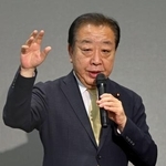 　福岡市で講演する立憲民主党の野田代表＝５日午後