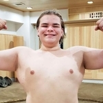 　秀ノ山部屋に入門したエストニア出身のザドロズノイ・アナトーリ＝６日、東京都墨田区