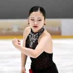 　女子ＳＰ　演技する渡辺倫果＝トビリシ（共同）