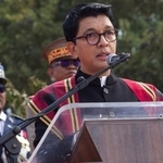 　マダガスカルのラジョエリナ大統領＝９月、アンタナナリボ（ＡＰ＝共同）