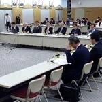 　日本医師会などが参加する「国民医療推進協議会」の総会＝１４日午後、東京都文京区