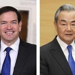 　ルビオ米国務長官（アナトリア通信提供・ゲッティ＝共同）、中国の王毅外相