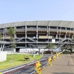 　アジア大会のメイン会場となるパロマ瑞穂スタジアム＝９月、名古屋市