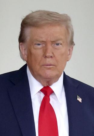 　トランプ米大統領（ゲッティ＝共同）