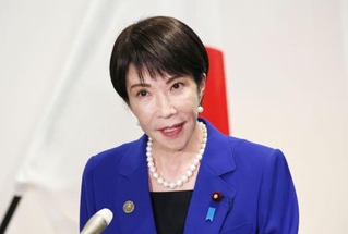 　Ｇ２０サミットが閉幕し、記者団の質問に答える高市首相＝２３日、南アフリカ・ヨハネスブルク（代表撮影・共同）