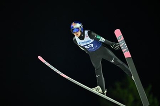 　ノルディックスキーＷ杯ジャンプで６位だった小林陵侑＝２６日、ファルン（ＡＰ＝共同）