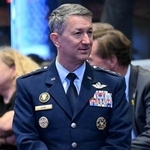 　米軍のケイン統合参謀本部議長＝１０月（ゲッティ＝共同）