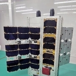 　古河電気工業が東京大と開発した人工衛星「ふなで」（古河電工、東京大提供）