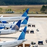 　米テキサス州ヒューストンのジョージ・ブッシュ・インターコンチネンタル空港＝６日（ゲッティ＝共同）