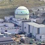 　北海道電力泊原発３号機＝４月、北海道泊村