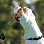 　最終ラウンド、通算１１アンダーで１１位の西郷真央＝ペリカンＧＣ（共同）