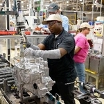 　トヨタ自動車の米国内の工場（トヨタ提供、共同）