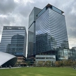 　塩野義製薬本社などのオフィスが入るグラングリーン大阪＝１９日午後、大阪市北区