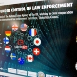 各国の捜査機関により一時、閉鎖に追い込まれたハッカー集団「ロックビット」のウェブサイト画面