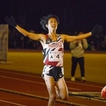 　陸上男子１万メートルで日本新記録を樹立した鈴木芽吹＝東京都八王子市