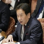 　衆院予算委に臨む枝野委員長＝７日