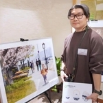 　「日韓フォトコンテスト」で佐賀県嬉野市の賞を受賞した姜在雄さん＝２８日、ソウル（共同）